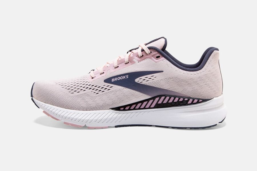 Brooks Launch Gts 8 Road Löparskor Dam - Rosa/Svarta - 0147-EGPJZ